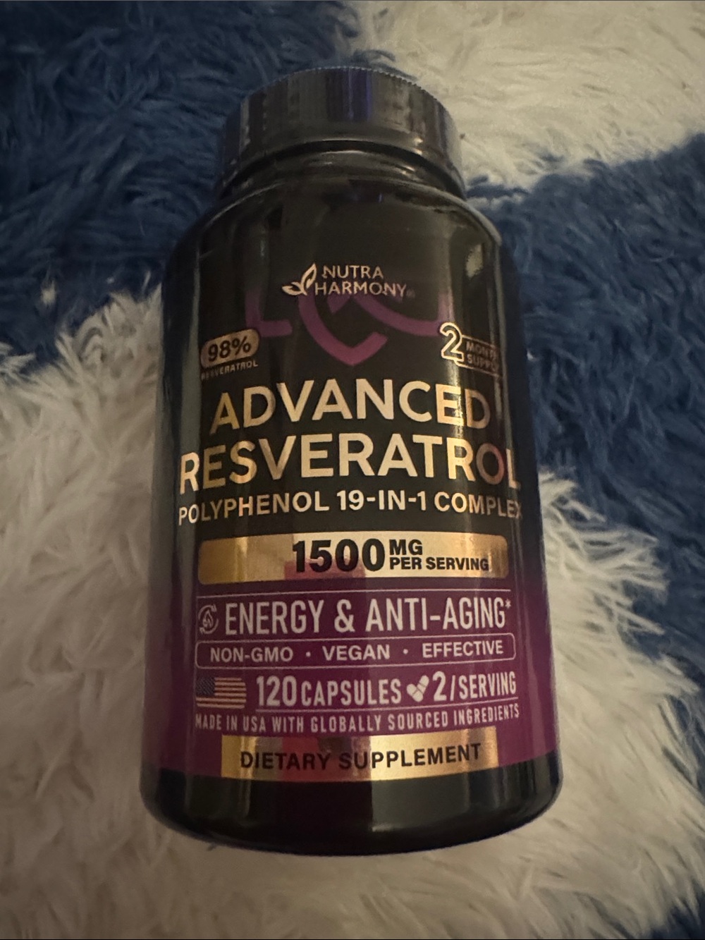Advanced Resveratrol Polyphenol 19-in-1 Complex